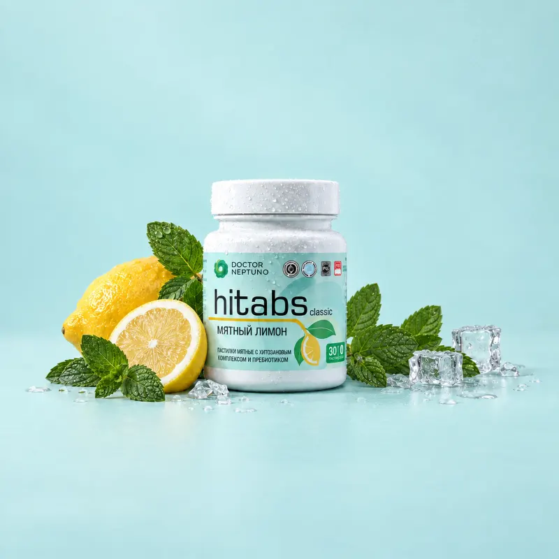 Банка HITABS со вкусом «Мятный лимон»